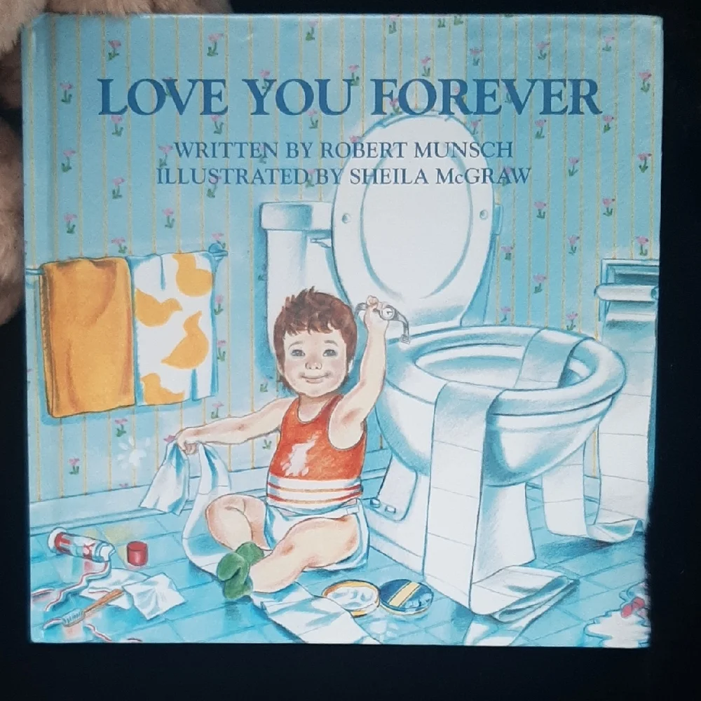 NEW🎁CAN GIFTWRAP🎁"Love You Forever"byRobert Munsch➕NWT Cuddly Tan Teddy Bear👶 - Picture 3 of 8